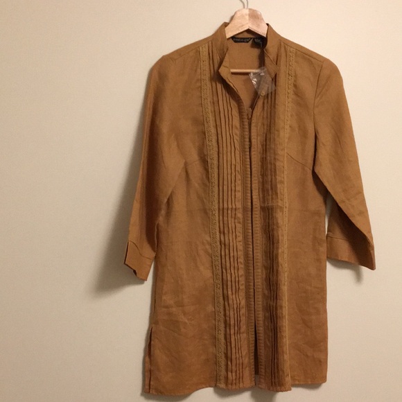 Ecologie Linen Tunic - Wheat - Picture 5 of 8